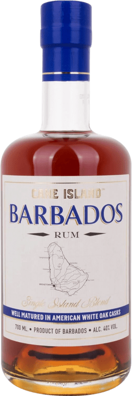 59,95 € 免费送货 | 朗姆酒 Cane Island Barbados Single Island Blend 巴巴多斯 瓶子 70 cl