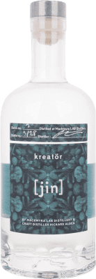 43,95 € Envío gratis | Ginebra Mackmyra Kreatör Jin Gin Suecia Botella Medium 50 cl