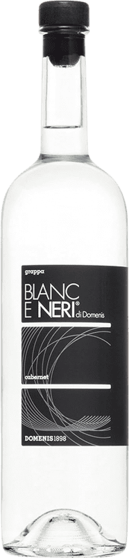 29,95 € Бесплатная доставка | Граппа Domenis 1898 Blanc e Neri Италия Cabernet Sauvignon — Каберне Совиньон Бутылка 70 cl