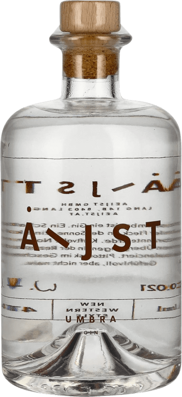 46,95 € Envio grátis | Genever Gin Aeijst Umbra Áustria Garrafa Medium 50 cl