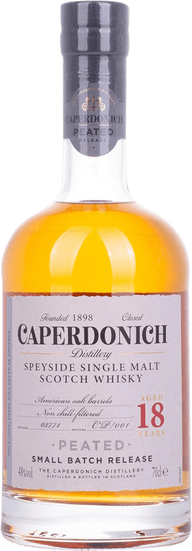 168,95 € Envio grátis | Whisky Single Malt Caperdonich Peated Speyside Reino Unido 18 Anos Garrafa 70 cl