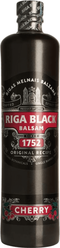 22,95 € Envío gratis | Licores Riga Black 1752 Original Recipe Cherry Letonia Botella 70 cl