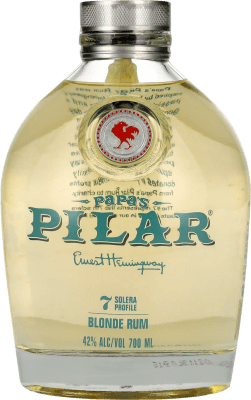 66,95 € 免费送货 | 朗姆酒 Papa's Pilar Solera Profile Blonde 美国 7 岁 瓶子 70 cl