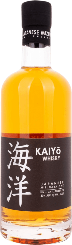 134,95 € 免费送货 | 调和威士忌 Kaiyō Japanese Mizunara Oak Cask — 日本水楢橡木桶 日本 70 cl