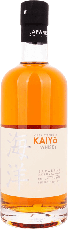 103,95 € 免费送货 | 调和威士忌 Kaiyō Cask Strength — 桶强度, Japanese Mizunara Oak Cask — 日本水楢橡木桶 日本 70 cl
