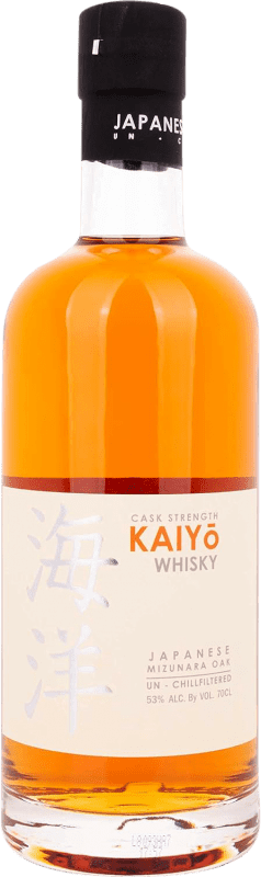 103,95 € Бесплатная доставка | Виски смешанные Kaiyō Japanese Mizunara Cask Strength Япония бутылка 70 cl