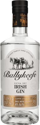52,95 € 送料無料 | ジン Ballykeefe Vapour Infused Extra Dry — スーパードライ アイルランド 70 cl