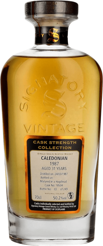 479,95 € Spedizione Gratuita | Whisky Blended Signatory Vintage Cask Strength Collection at Caledonian Regno Unito 31 Anni Bottiglia 70 cl