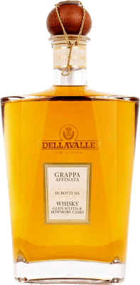 83,95 € Envío gratis | Grappa Dellavalle Whisky Cask Finish — Acabado en Barrica Italia 70 cl