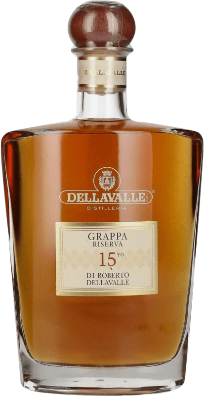 83,95 € Kostenloser Versand | Grappa Dellavalle Reserve — Gereift Italien 15 Jahre 70 cl