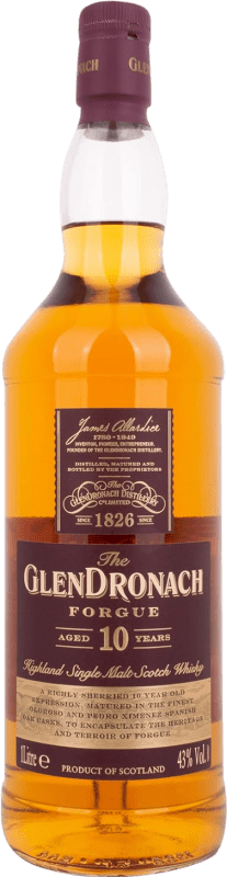 79,95 € Envoi gratuit | Whisky Single Malt Glendronach Forgue Highlands Royaume-Uni 10 Ans 1 L