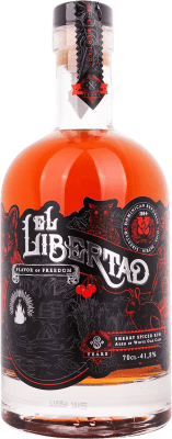 67,95 € 免费送货 | 朗姆酒 El Libertad Flavor of Freedom Sherry Spiced Chapter II 多明尼加共和国 8 岁 瓶子 70 cl