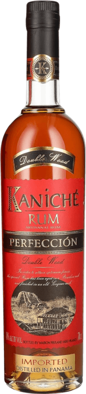108,95 € Kostenloser Versand | Rum Kaniché Perfección Double Cask — Doppelfass Barbados 70 cl