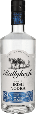 74,95 € 免费送货 | 伏特加 Ballykeefe Six Times Distilled Potato 爱尔兰 瓶子 70 cl