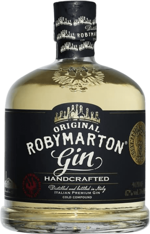 69,95 € Spedizione Gratuita | Gin Roby Marton Italia Bottiglia 70 cl