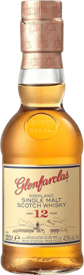 46,95 € Envoi gratuit | Single Malt Whisky Glenfarclas Highlands Royaume-Uni 12 Ans Petite Bouteille 20 cl