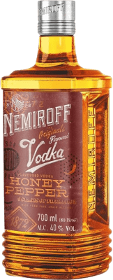 27,95 € Free Shipping | Vodka Nemiroff Ukraine 70 cl Honey, White Pepper
