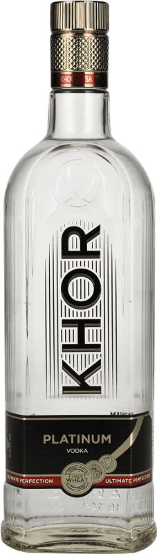 8,95 € Kostenloser Versand | Wodka Khortytsa Khor Platinum Ukraine Flasche 70 cl