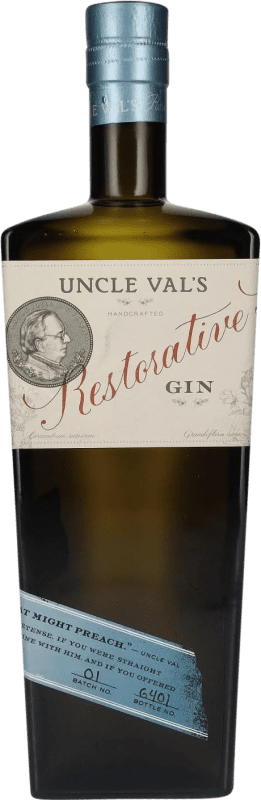 49,95 € Envio grátis | Gin Uncle Val's Restorative Gin Estados Unidos Garrafa 70 cl