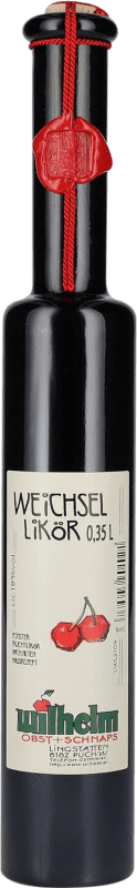 24,95 € Бесплатная доставка | Ликёры Wilhelm Австрия Бутылка на треть 35 cl Weichsel — Вишня