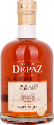 73,95 € Бесплатная доставка | Ром Depaz Vieux Agricole Plantation Мартиника бутылка 70 cl