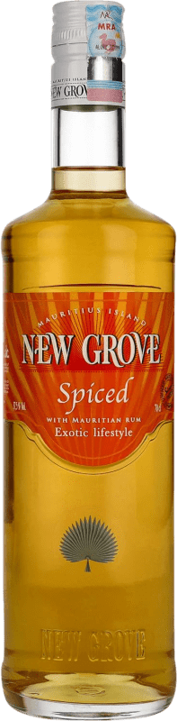 47,95 € Envio grátis | Rum New Grove Maurício 70 cl Spiced — Especiado