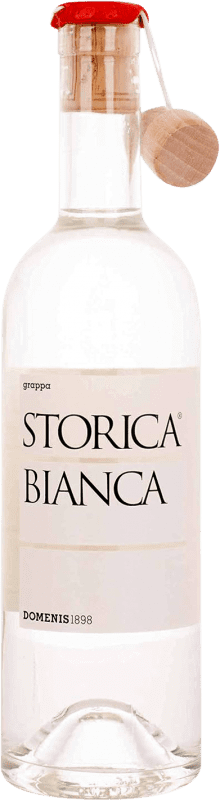 47,95 € Kostenloser Versand | Grappa Domenis 1898 Storica Bianca — Weiße Italien Medium-Flasche 50 cl