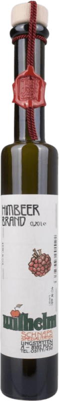 36,95 € Envío gratis | Licores Wilhelm Himbeerbrand Austria Botellín 20 cl