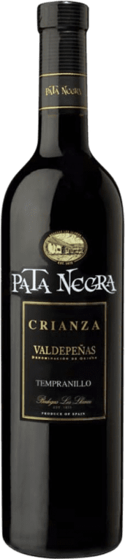 6,95 € Envío gratis | Vino tinto García Carrión Pata Negra Crianza D.O. Valdepeñas Castilla la Mancha España Tempranillo Botella 75 cl