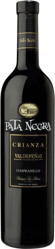 5,95 € 免费送货 | 红葡萄酒 García Carrión Pata Negra Crianza — 陈酿 D.O. Valdepeñas 卡斯蒂利亚 - 拉曼恰 西班牙 Tempranillo — 丹魄 75 cl