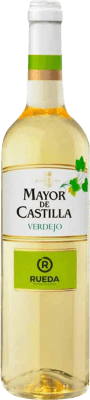 5,95 € Envío gratis | Vino blanco García Carrión Mayor de Castilla Blanco D.O. Rueda Castilla y León España Verdejo Botella 75 cl