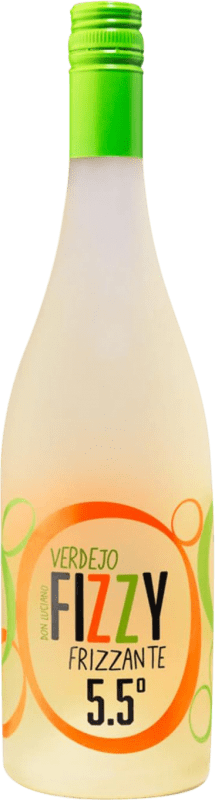 5,95 € Kostenloser Versand | Weißer Sekt Don Luciano Fizzy Frizzante 5.5º Kastilien-La Mancha Spanien Verdejo Flasche 75 cl