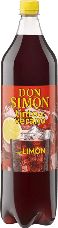 5,95 € 送料無料 | サングリアとワインレモネード Don Simón Tinto de Verano — サマーレッドワイン スペイン スペシャルボトル 1,5 L Limón — レモン