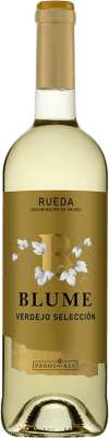 8,95 € Envio grátis | Vinho branco Pagos del Rey Blume Selección D.O. Rueda Castela e Leão Espanha Verdejo Garrafa 75 cl