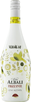 6,95 € Envío gratis | Espumoso blanco Félix Solís Viña Albali Frizzante 5.5 Blanco España Verdejo Botella 75 cl
