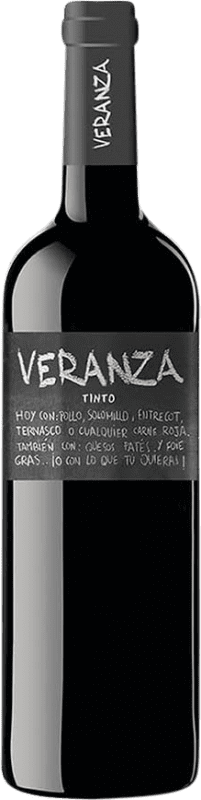 6,95 € 免费送货 | 红酒 Veranza 西班牙 Tempranillo, Cabernet Sauvignon 瓶子 75 cl