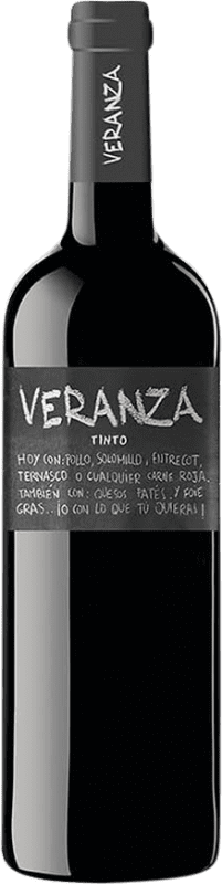 6,95 € Envío gratis | Vino Tinto Veranza España Tempranillo, Cabernet Sauvignon 75 cl