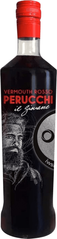 14,95 € Free Shipping | Vermouth Perucchi 1876 Il Giovane Artesanal Rojo Young Spain Bottle 1 L