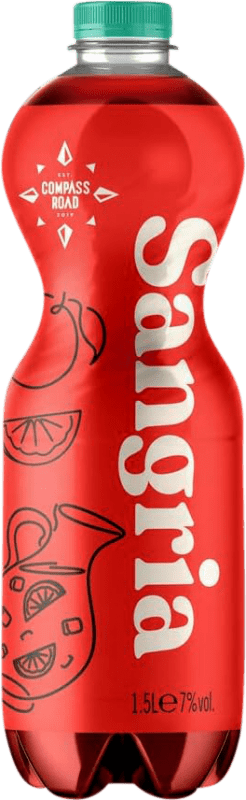 2,95 € Envoi gratuit | Sangria Limonade au Vin Compass Road Espagne Bouteille Spéciale 1,5 L