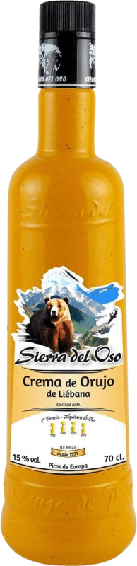 21,95 € Envío gratis | Crema de Licor Sierra del Oso Orujo España Botella 70 cl