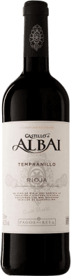 7,95 € 免费送货 | 红酒 Pagos del Rey Castillo de Albai 年轻的 D.O.Ca. Rioja 拉里奥哈 西班牙 Tempranillo 瓶子 75 cl