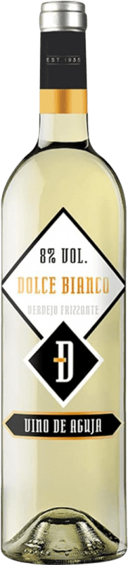 9,95 € Envoi gratuit | Vin Mousseux Blanc Cuatro Rayas Dulce — Doux Frizzante — Pétillant Castille et Leon Espagne Verdejo Bouteille 75 cl