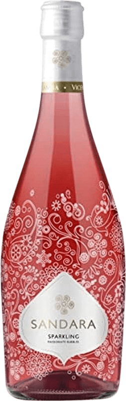 8,95 € Envio grátis | Espumante Rosé Vicente Gandía Sandara Sparkling — Espumante Espanha Bobal Garrafa 75 cl
