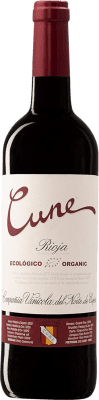 12,95 € 免费送货 | 红酒 Norte de España - CVNE Ecológico D.O.Ca. Rioja 拉里奥哈 西班牙 Tempranillo, Grenache, Graciano 瓶子 75 cl