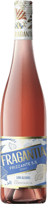 10,95 € Free Shipping | Rosé Sparkling Wine Finca Constancia Fragantia 5.5 Frizzante — Semi-Sparkling I.G.P. Vino de la Tierra de Castilla Castilla la Mancha Spain Syrah — Shiraz Bottle 75 cl