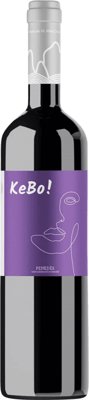 5,95 € Spedizione Gratuita | Vino rosso Hill Kebo Negre Spagna Cabernet Sauvignon Bottiglia 75 cl