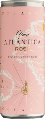 59,95 € 送料無料 | 12個入りボックス ロゼワイン Alma Atlántica Rosé スペイン Mencía 小型ボトル 25 cl