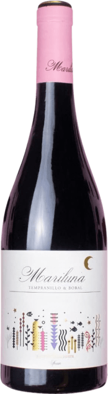 15,95 € 送料無料 | 赤ワイン Sierra Norte Mariluna Tempranillo Bobal D.O. Utiel-Requena バレンシアのコミュニティ スペイン Tempranillo — テンプラニーリョ, Bobal — ボバル Eco — エコ ビオ オーガニック マグナムボトル 1,5 L
