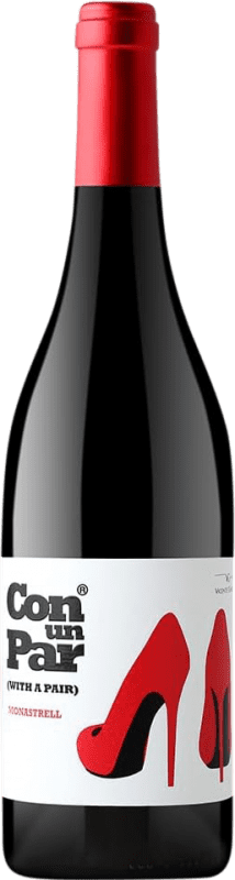 12,95 € Envoi gratuit | Vin Rouge Vicente Gandía Con un Par Monastrell Petit Verdot D.O. Valencia Communauté valencienne Espagne Monastrell, Petit Verdot 75 cl
