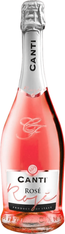 9,95 € Бесплатная доставка | Белое игристое Canti Spumante Extradry Cuvée Rosa Экстра сухой Италия Glera бутылка 75 cl